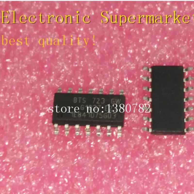Free Shipping 10pcs-50pcs BTS723GW BTS723 SOP-14  IC In stock!