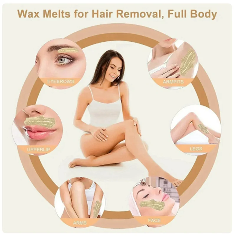 【مخزون】10X 500G حبوب شمع لإزالة الشعر كامل الجسم فيلم ساخن خرز شمع مزيل الشعر الصلب لآلة سخان الشمع نمط 5