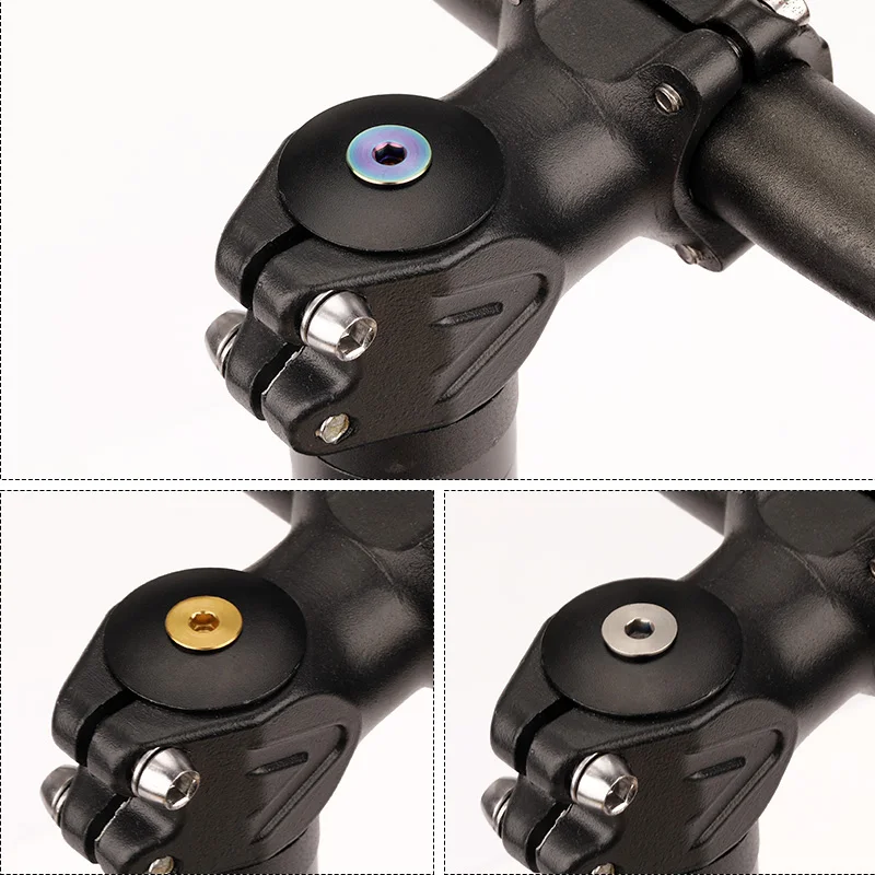 Tornillos de fijación de vástago de titanio mecanizado CNC para bicicleta, piezas de Ciclismo de M6 x 30mm, cabeza hexagonal M4, MTB, BMX