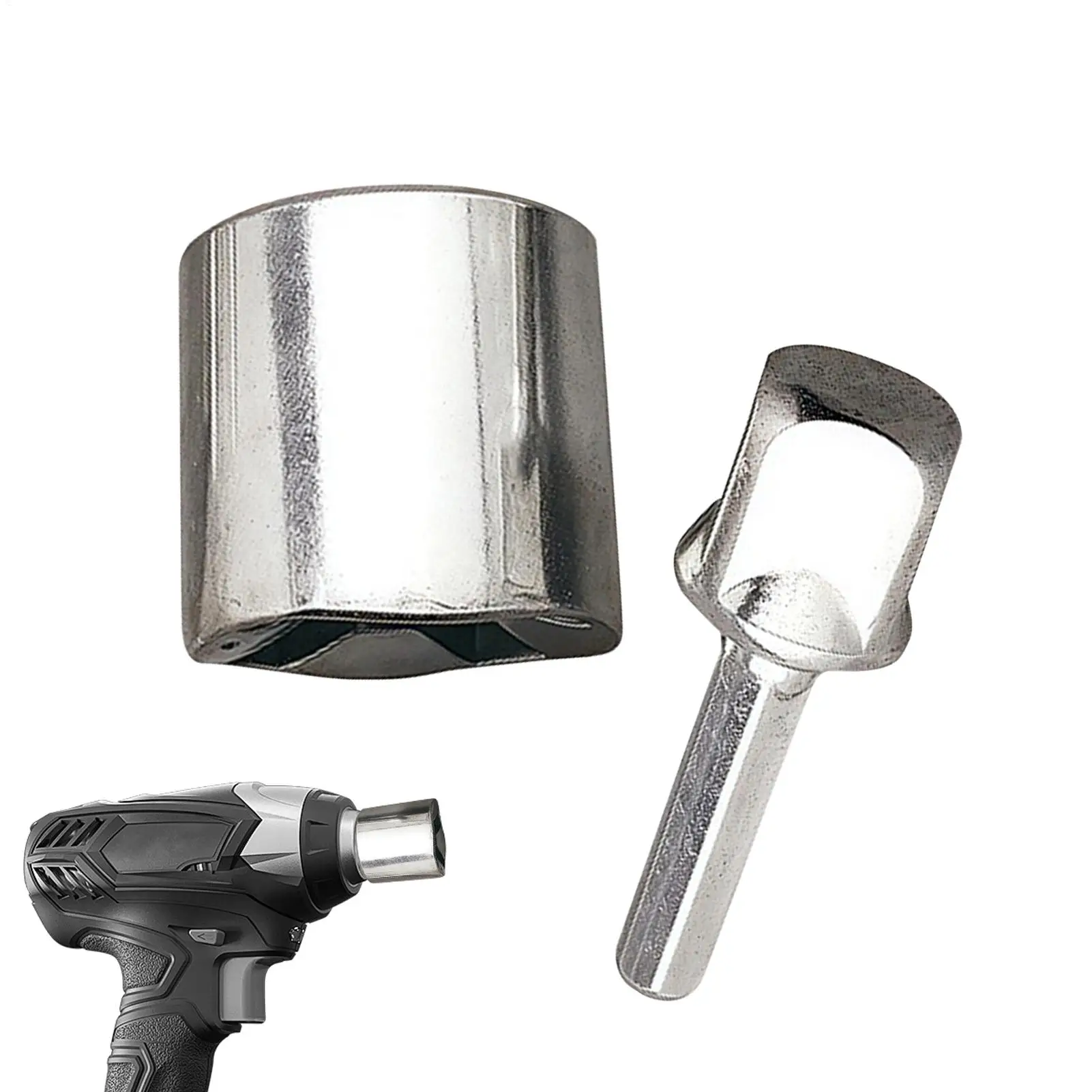 

Jack Adapter Tool Heavy Duty Universal Steel Attachment Drill Bit Adapter For RV Boat Car Truck Towing Mower Equipment Cargo