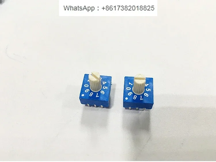 

10Pcs Coded Switch ERD210RSZ 10-Bit 0-9 3:3 Rotary Encoder with Shank