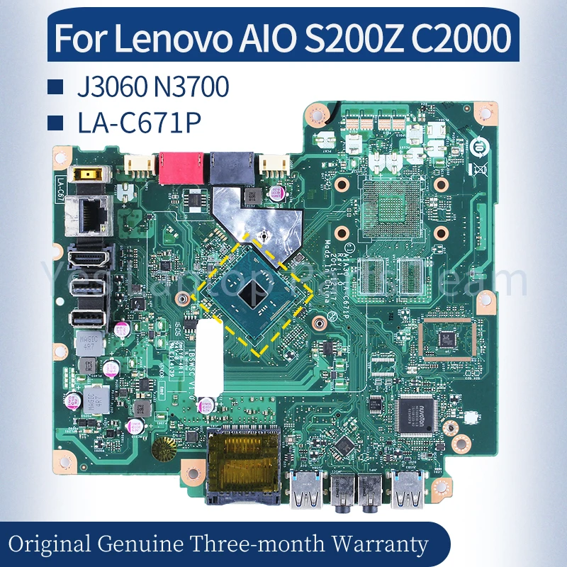 

Детская материнская плата для Lenovo AIO S200Z C2000 00UW292 00UW290 11S03T438ZZZ 11S03T7440ZZZ J3060