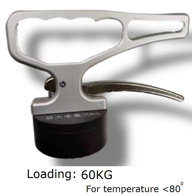 30-60KG ポータブル素材抽出器 鋼板取扱金型 強力磁石永久磁石吸盤 鉄石吊り上げ