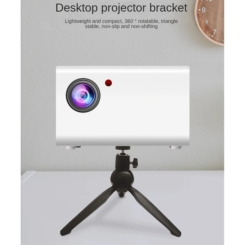 Projector Stand Tripod Adjustable Swivel with 1/4 Screw for Mobile Phone Multifunctional Photography Accessories-A68X view 2