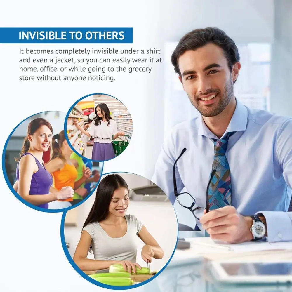 

НОВЫЙ невидимый корректор осанки спины, дышащий регулируемый корректор осанки для спины, унисекс