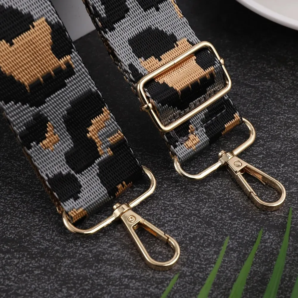 Simple And Versatile Shoulder Strap With Adjustable Multifunctional Bag Strap, Replaceable Cow Pattern Luggage Accessories