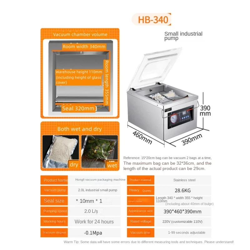 Bustina di tè confezionatrice sottovuoto per alimenti panca automatica cetriolo di mare Ejiao sigillatrice sottovuoto per torte