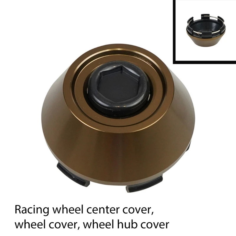 61mm Car Wheel Center Caps Hub Cover for CE28 SE37 TE37 Competitive Vehicles, Aluminum Hubcap Enhances Aesthetic Appeal