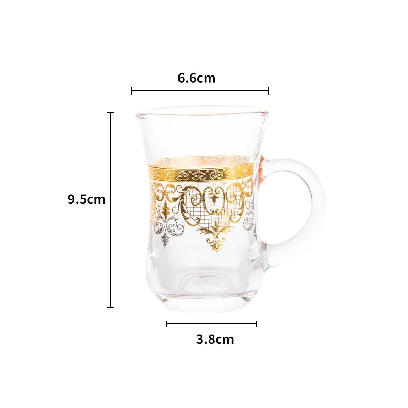 Minimalist Hot Rolled Glass Cup New Product  Small Capacity Glass Tea High Appearance Kung Fu Tea  Glass Wine Cup