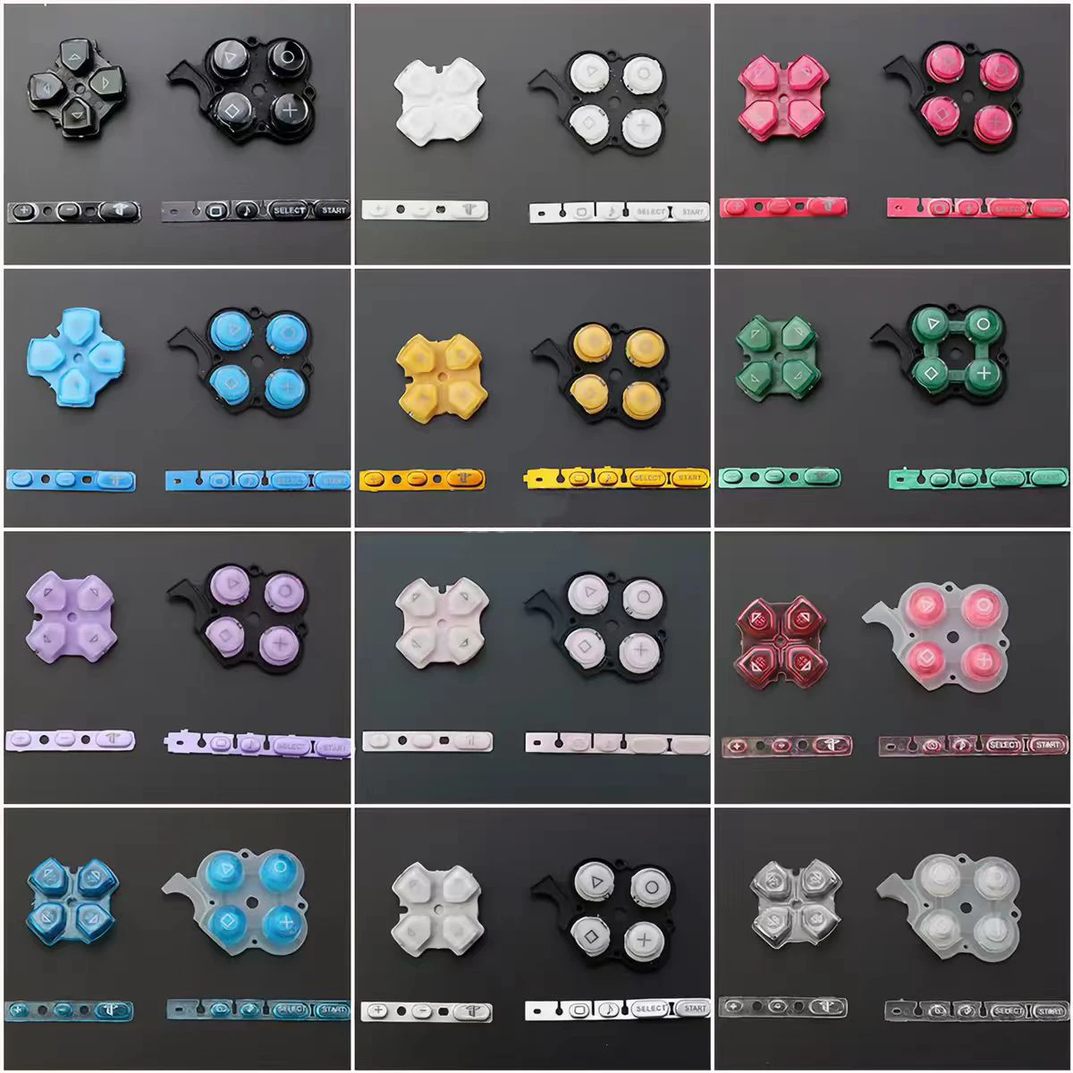 1set For PSP3000 Left Right Button Direction Key Select Start Home Button Kit For PSP 3000 Game Console