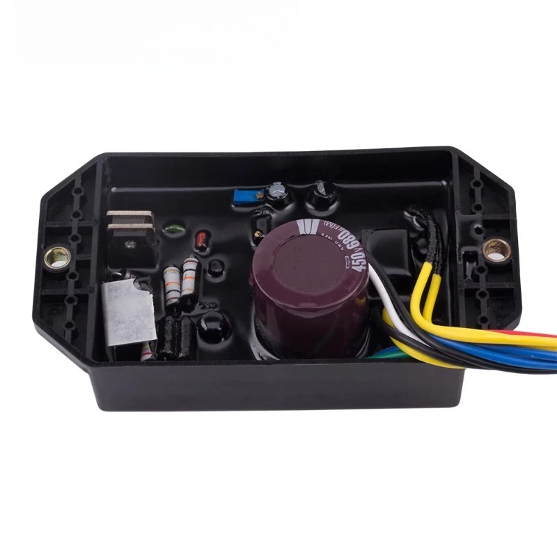 Single Phase Automatic Voltage Regulator AVR KI-DAVR-50S Generator Excitation Stabilizer Board 5000W Power Set Parts