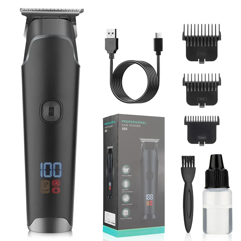 

Xiaomi Youpin Professional 6500RPM Men's Hair Clipper Rechargeable Hair Trimmer For Men Cordless Barber Electric Haircut Machine