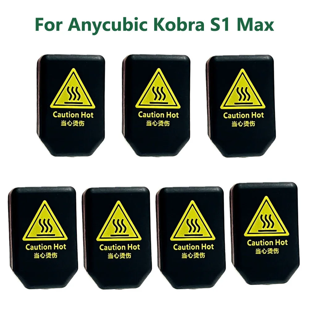 For Anycubic Kobra S1 Max Silicone Socks 3D Printer Hotend Protector Cover Case Heat Insulation Kobra S1 Max Silicone Sleeve