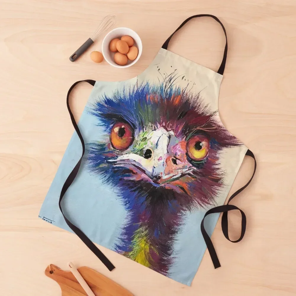 

Australian Emu - 74 Apron restaurant accessories Kitchen For Men Kitchen Household Items Cute Kitchen Accessories Apron