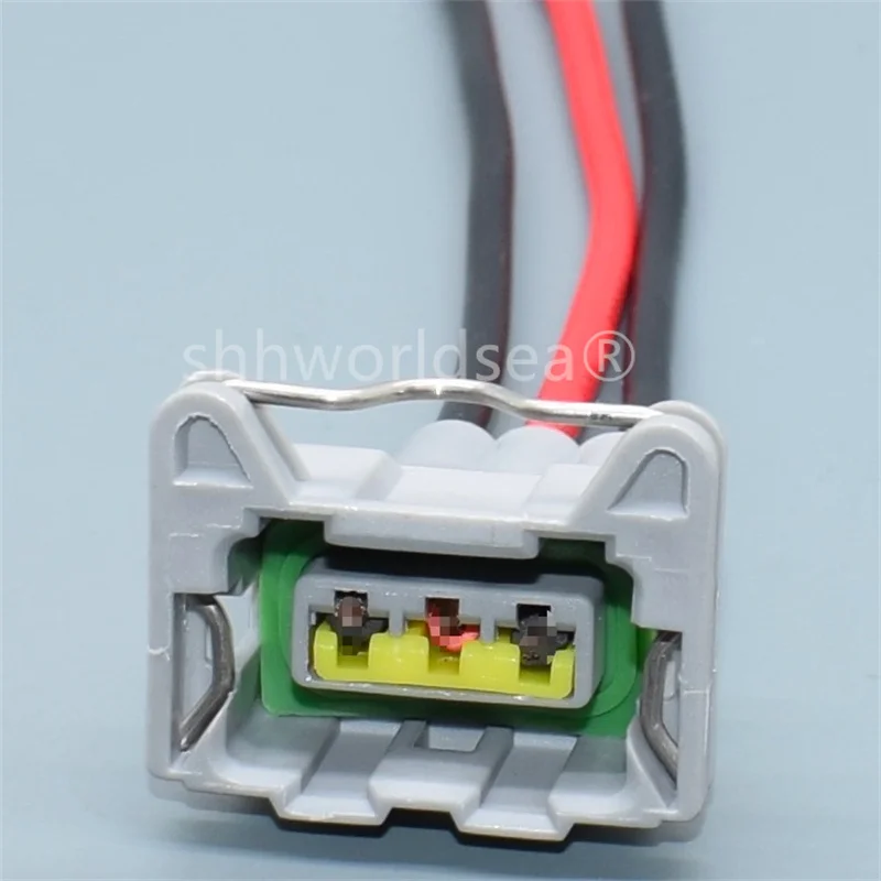 Shhworldsea 1Sets 3Pin 368215-1 DJ7033D-3.5-21 Sealed Female Wire Connector for Auto Sensor Plug