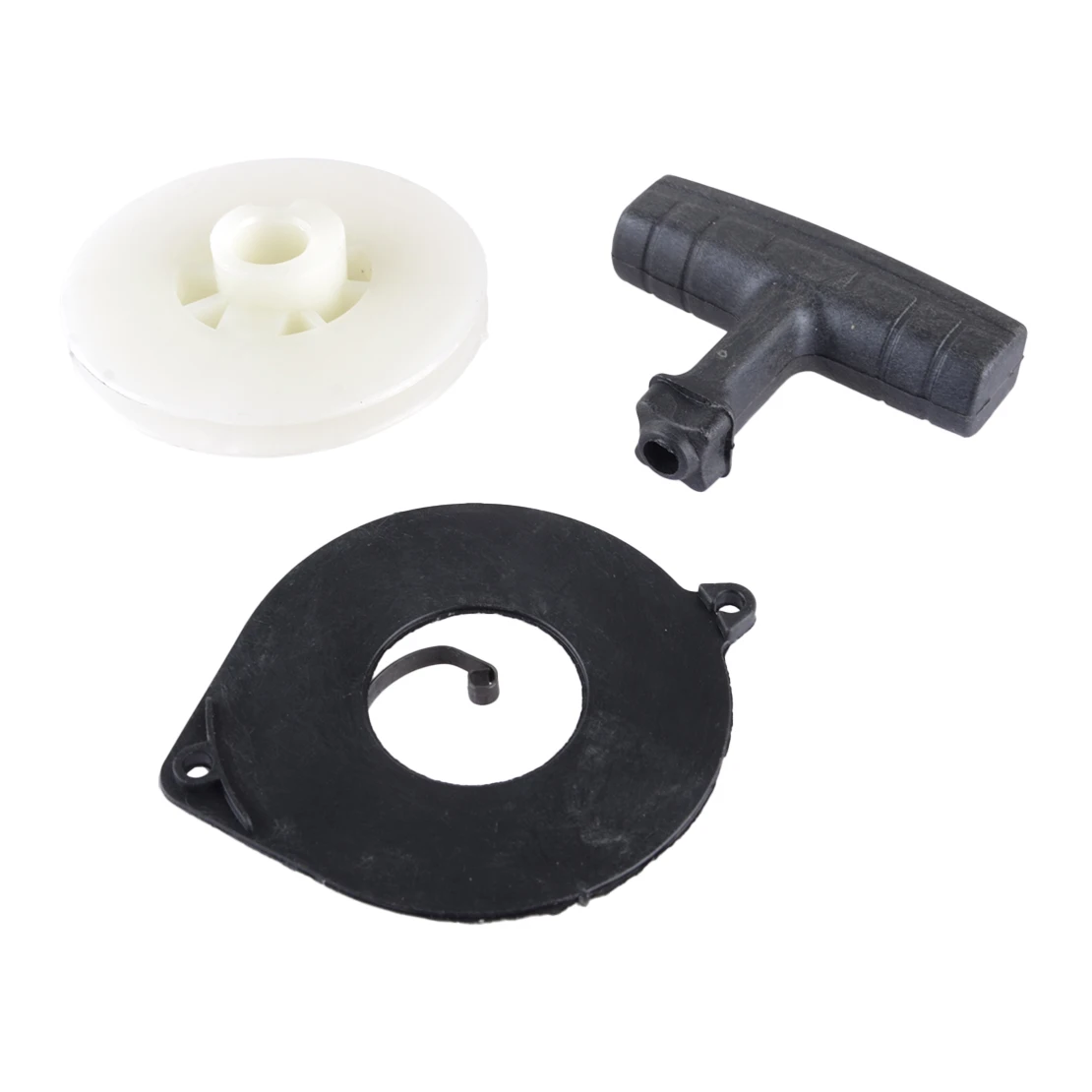 Imagem -04 - Motosserra Recoil Starter Kit Corda de Polia de Mola Alça Apto para Husqvarna 340 345 350 Jonsered Cs2240 Cs2245 Cs2250 537092501