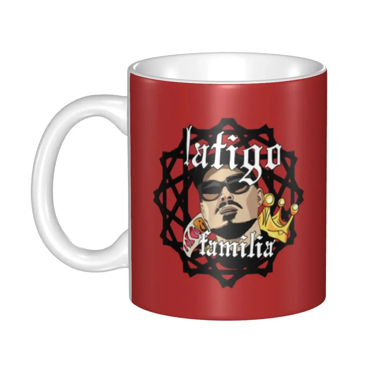 Personalized Dellafuente Coffee Mug DIY Spanish Rapper Ceramic Tea Milk Cups