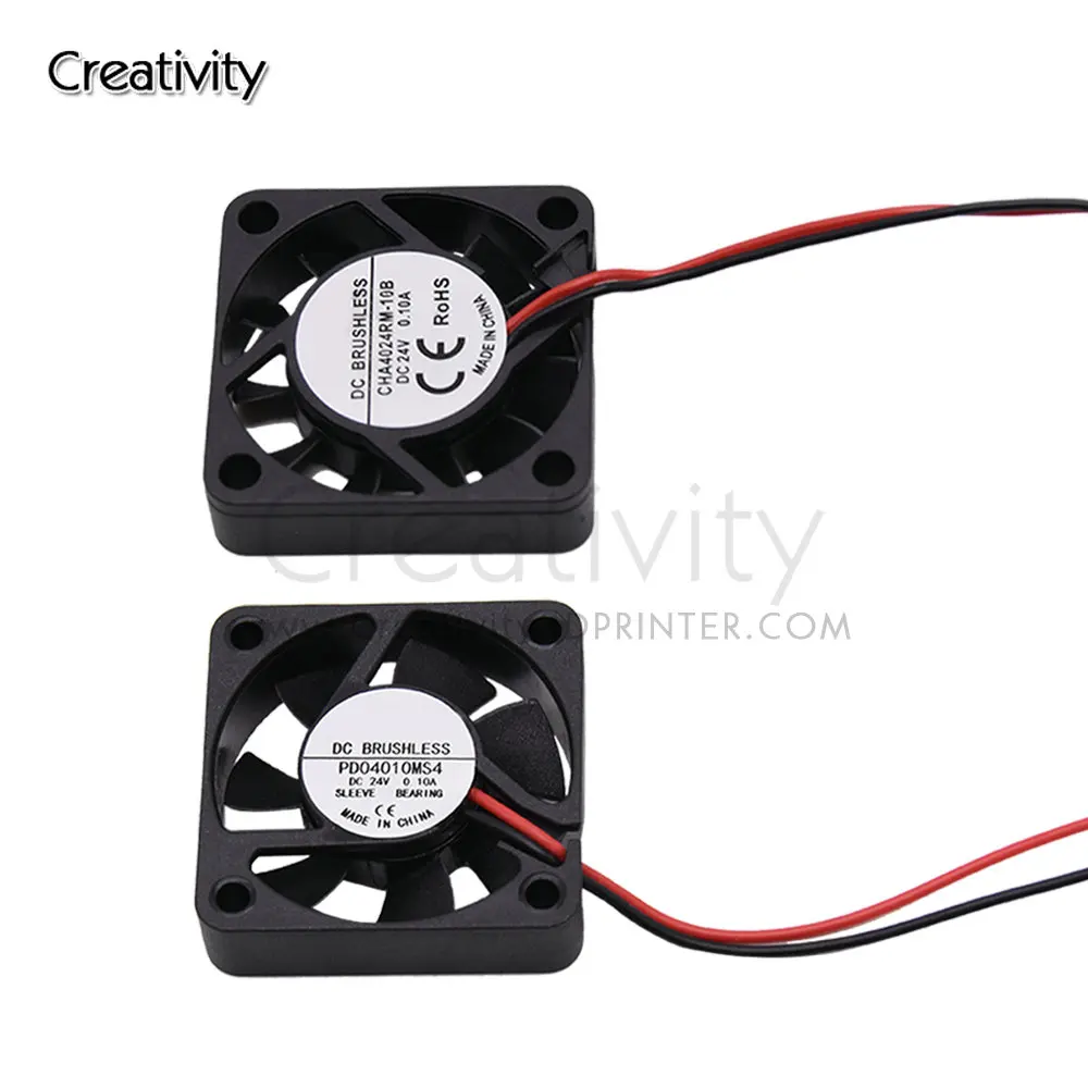 Ender-3 4010 Lüfter 24V 0,1A Kühlventilator Öllager Axial 40mmx40mmx10mm für Ender-3 V2 3D-Drucker-Teile – Detail 5