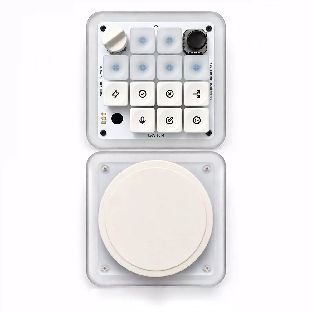 Vibe Coding Keyboard Codex Micro Keyboard Wireless Bluetooth with Buzzer Knob Compatible Version Custom Programming Portable AI