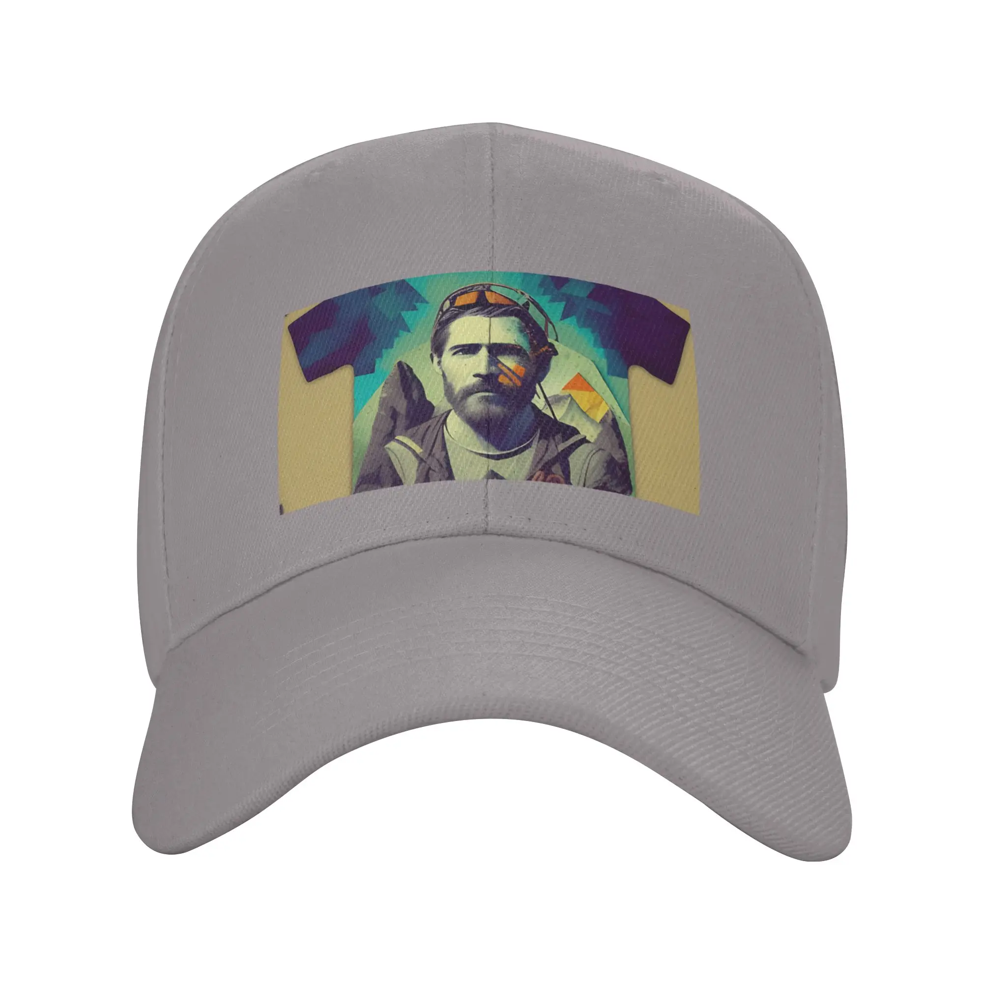 Hot Sale Mountain Explorers Collage Baseball Cap  Sport Luxury Cap  Music Festival Luxury Cap