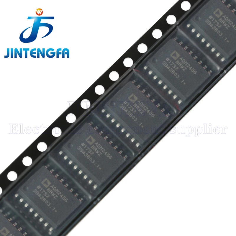 ADM2486 ADM2486BRW ADM2486BRWZ-REEL ADM2486BRWZ SOP-16 Half-duplex RS-485 Transceiver IC Chip SMD