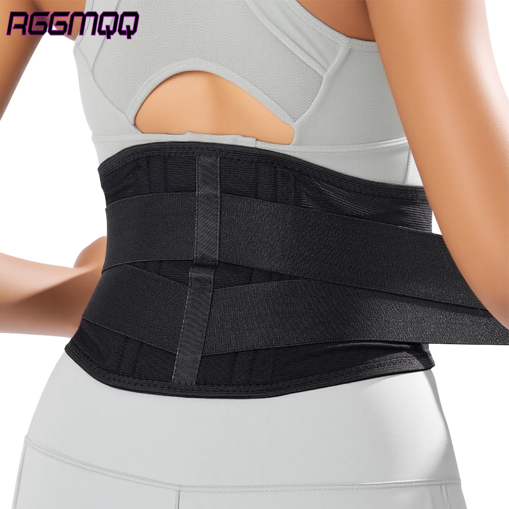 

2-Stay Breathable Lower Back Brace - Adjustable Lumbar Support Belt for Sciatica,Herniated Disc - For Men & Women at Work, Home