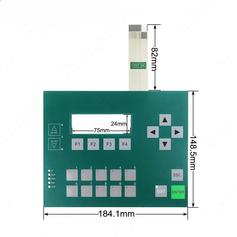 GEA 0005-4050-430 Membrane Switch Keypad for A5E02361726 C7-613 Keyboard Switch