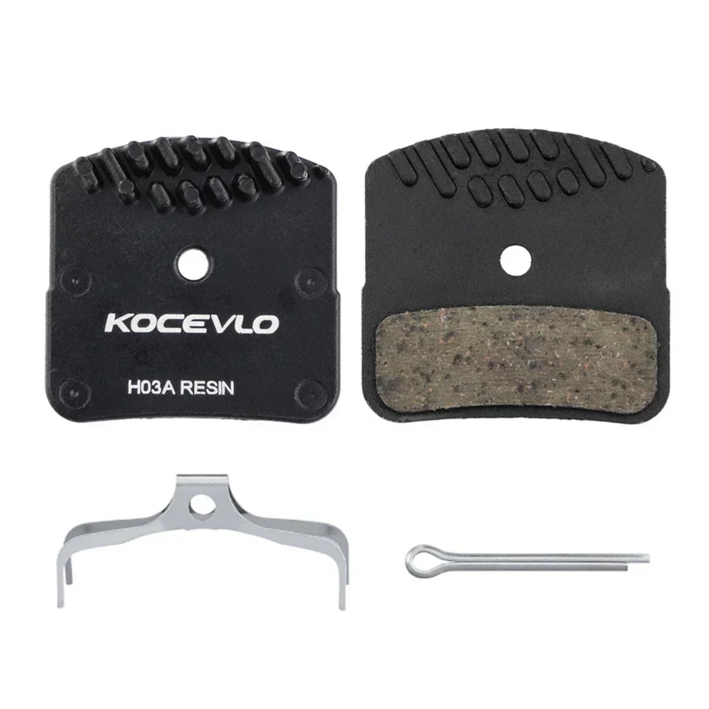 Incoming Disc Brake Pads Bicycle Black Cooling Four Piston Resin Replacement ForShimano H03A 2022 New High Quality