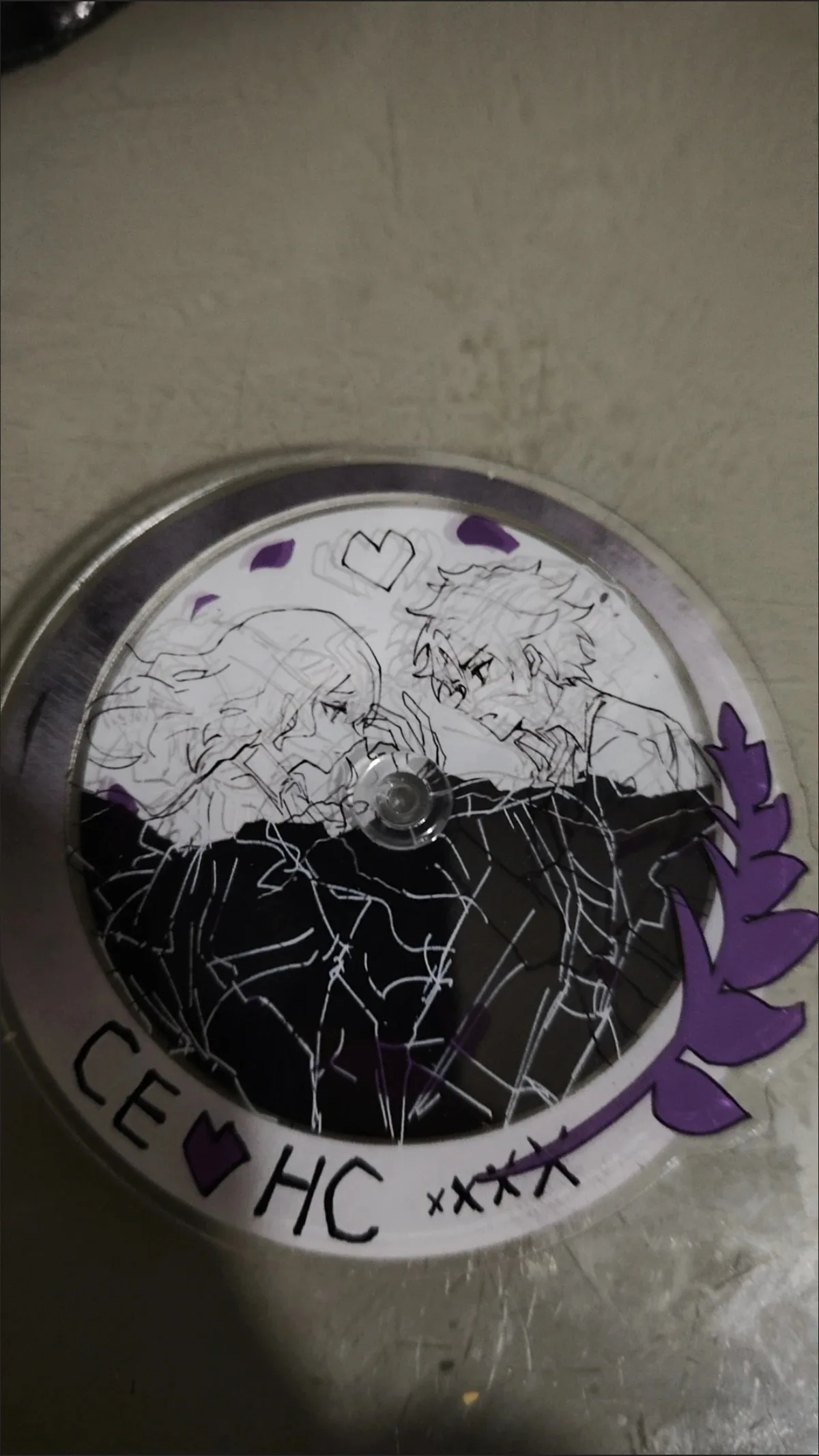 Limbus Company Limbus Company Heathcliff двухслойный вращающийся акрил