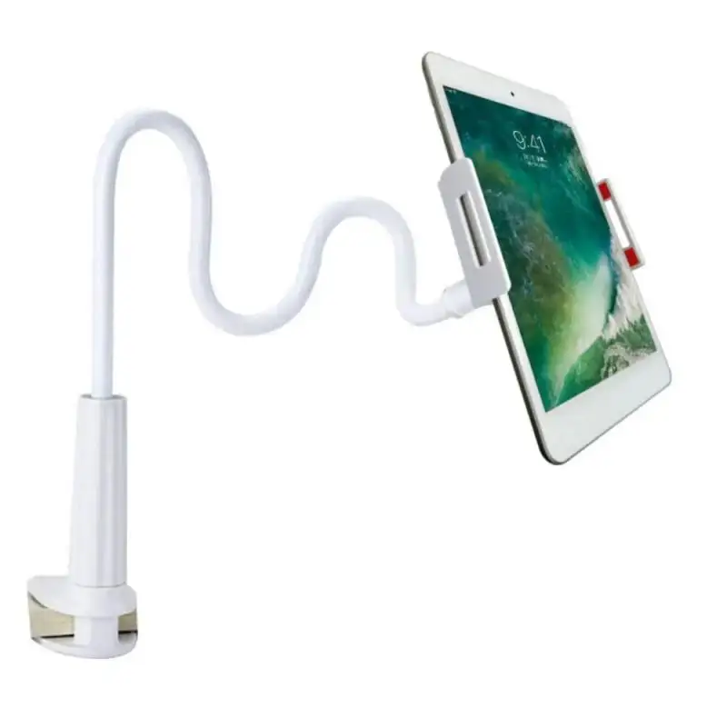 Universal Lazy Phone Holder Brand New Portable 360 ° Rotatable PVC Hose Holder Suitable For Mobile Phones, Tablets, MP3, GPS