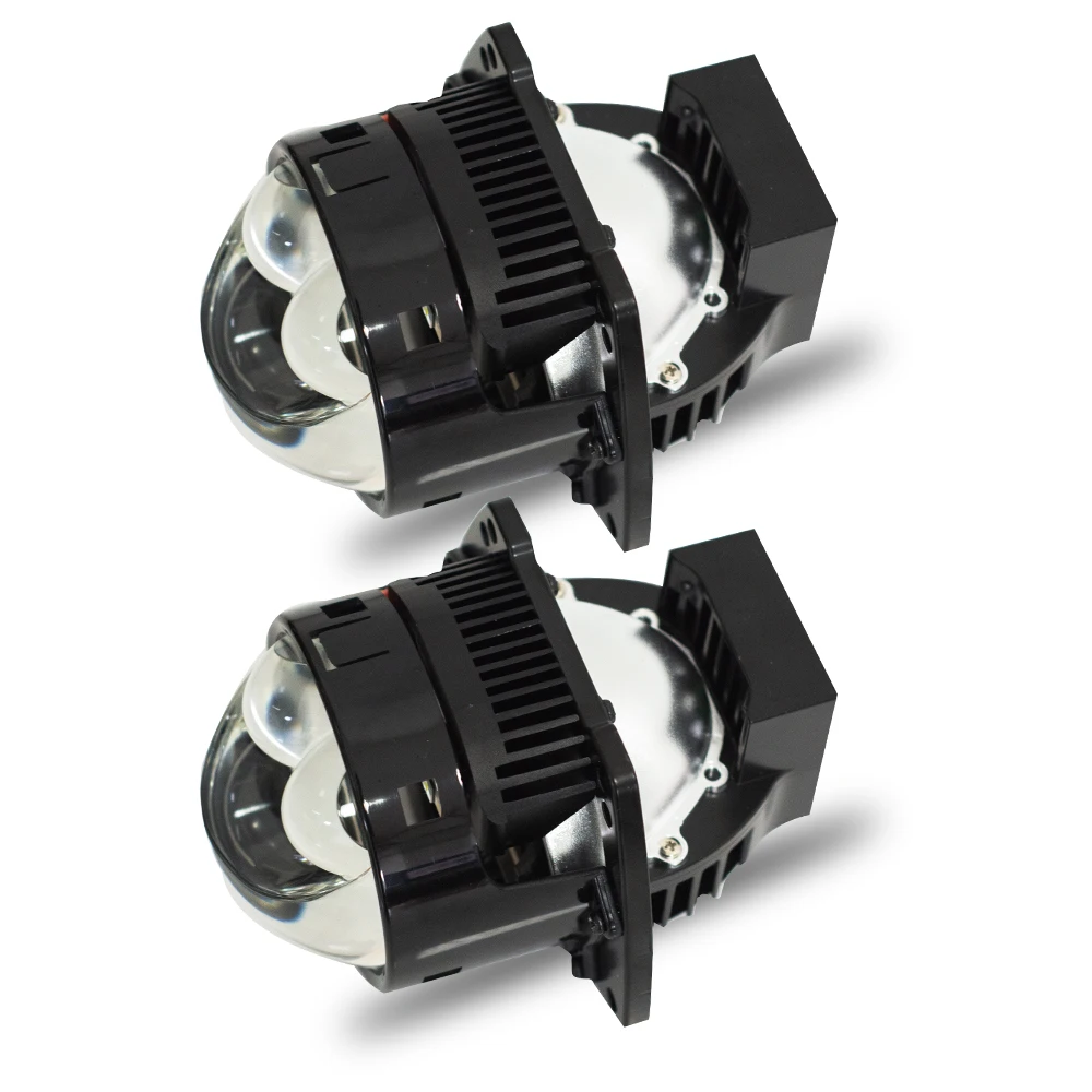

Dual Laser Dual Light Emitting Diode Projector Lens 12V 20000lm 6500K Car Light 3.0 Light Emitting Diode Headlight Auto Parts