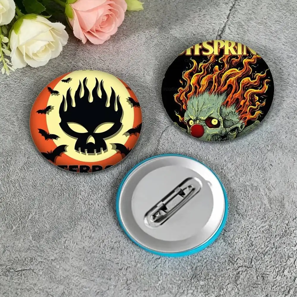 Punk Rock T-The O-Offspring Photo 25mm 32mm 44mm 58mm 75mm Brooches Badges Pins for Accessories Gift
