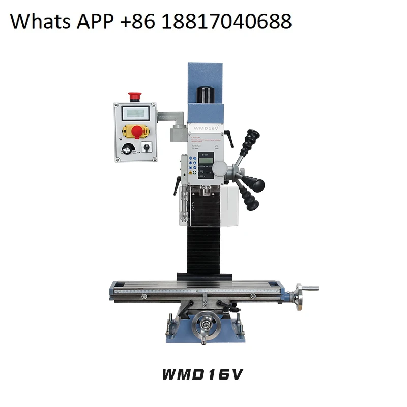 WMD16V precision small bench drilling and milling machine metal desktop multi-function machine