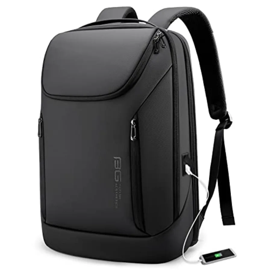 Business Smart Backpack Waterproof fit 15.6 Inch Laptop Backpack with USB Charging Port, Travel Durable Backpack