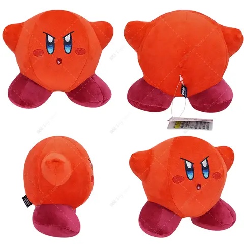 Star Kirby Plyschleksaker Anime Kirby Klassisk Svärd Skugga Spöke 30:e Star Kirby Röd Orange Gosedjursdockor Barn Julklappar 8 best sales dubbelt så vacker - №5