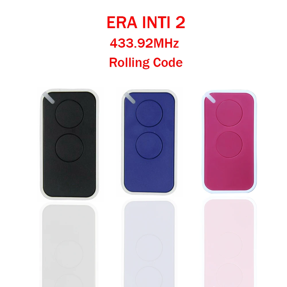 NICE FLO FLO2R-S FLO4R-S NICE ERA FLO2RE INTI 433.92MHz Rolling Code Handheld Transmitter Garage Remote Controller Door Opener