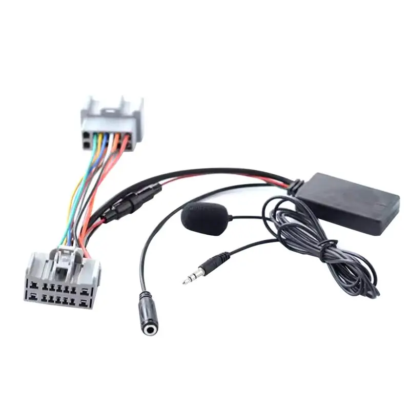 WF-Car Bluetooth 5.0 Wireless Phone Call Handsfree AUX In Adapter For Volvo C30 S40 V40 V50 S60 S70 C70 V70 With Mic