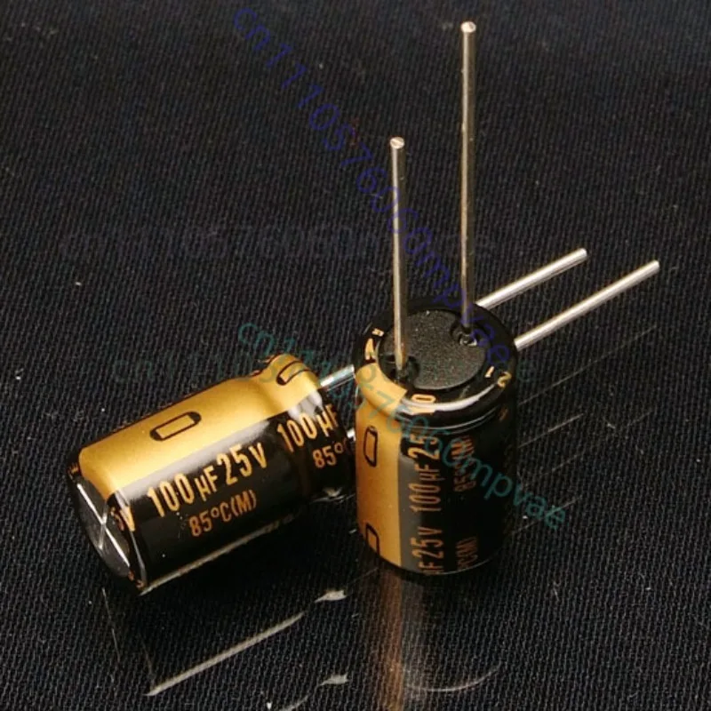 new Japanese original nichicon audio electrolytic capacitor KZ 100Uf/25V