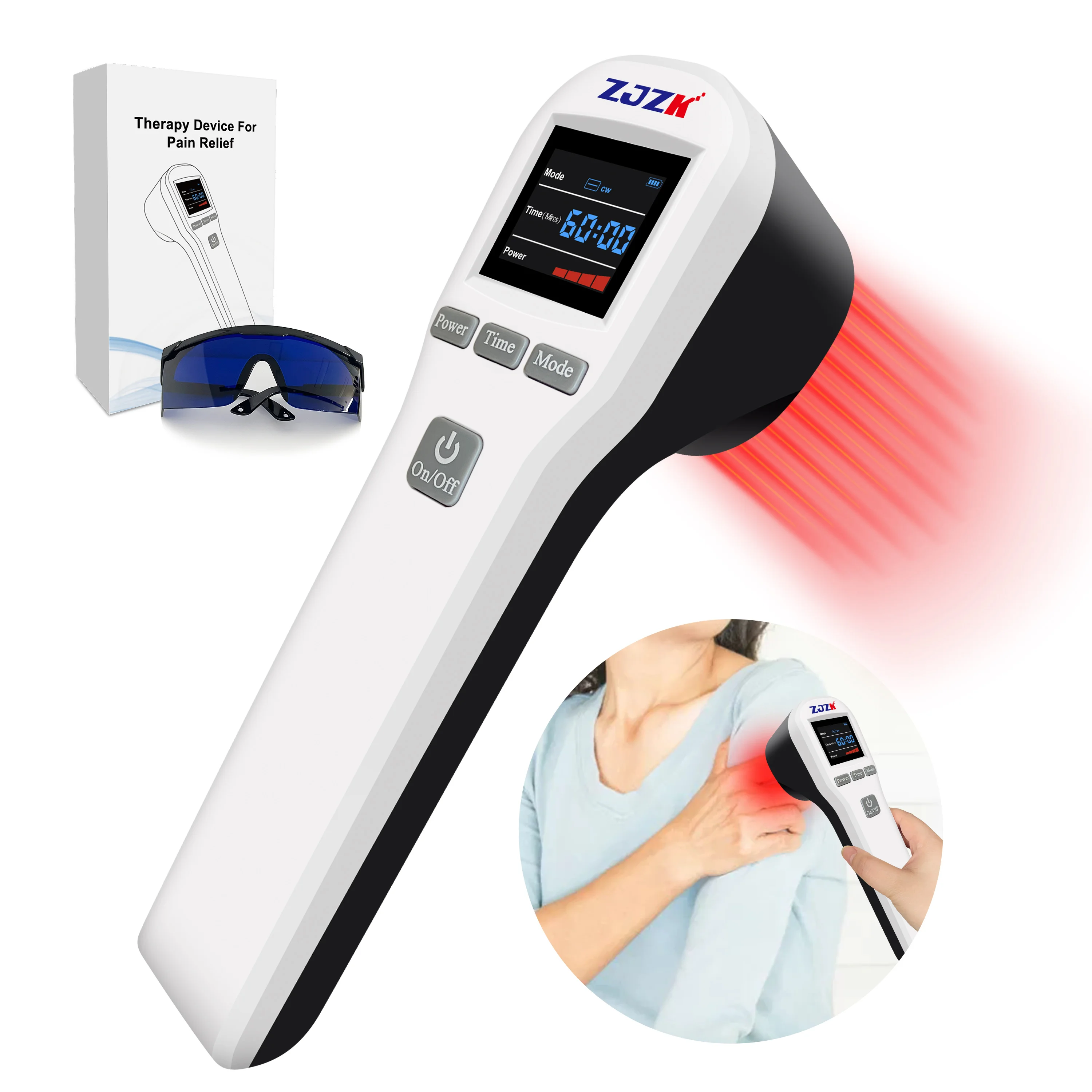 

ZJZK Cost Of Cool Laser Treatment Cold Laser Light Therapy Treatment For Arthritis 650nm 809nm Gynecological Inflammation