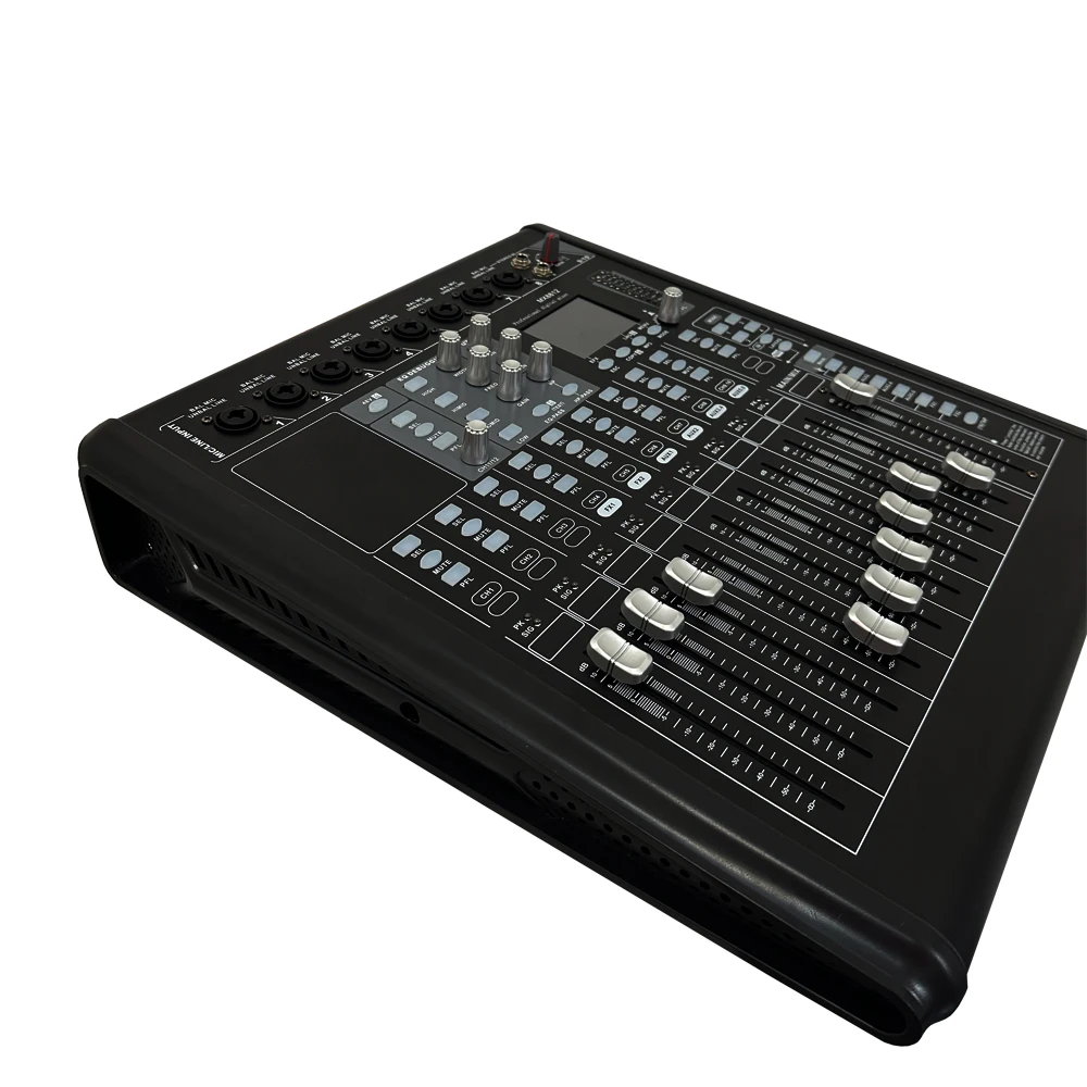 MX8812 Digital Audio Mixer 12 Channel  Professional Mixing Console Mixer Console Sound Table For Audio Stage