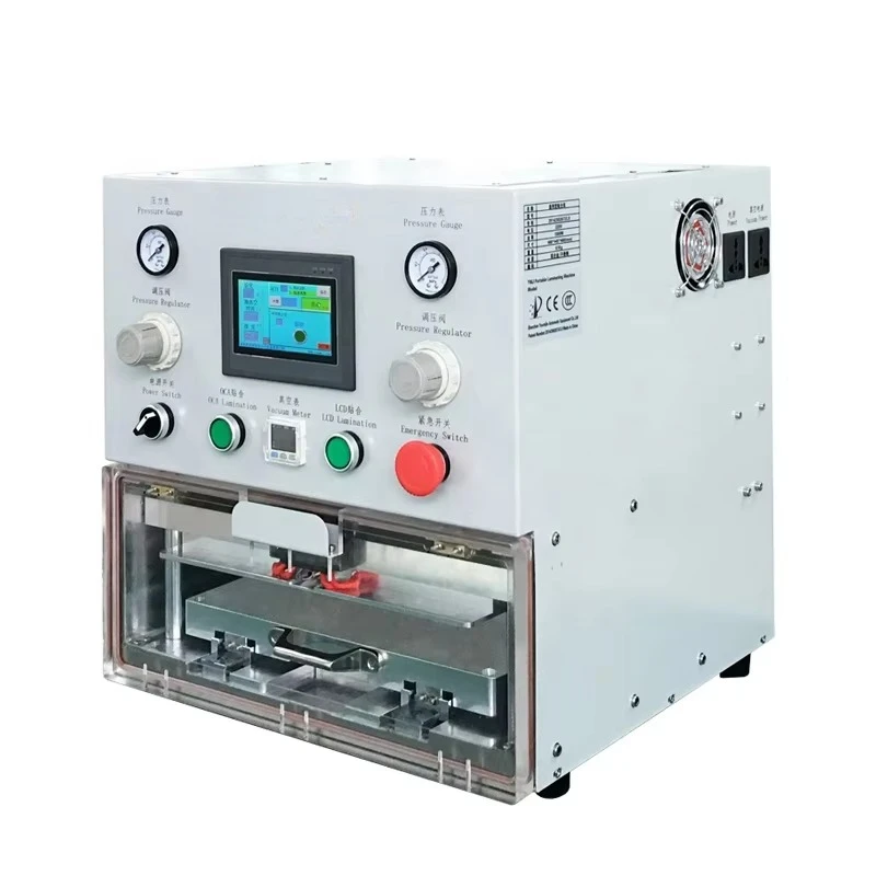 Ymj 13 Inches Universal Oca Laminating Machine+4L Vacuum Pump Lcd Laminator for Ipad Samsung Edge Curve Screen Table Refurbish