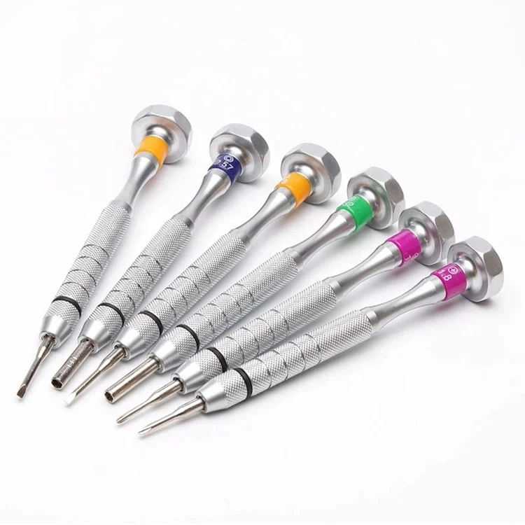 Pure Copper Optical Set Glasses Repair Kit 9 Pieces Screwdriver