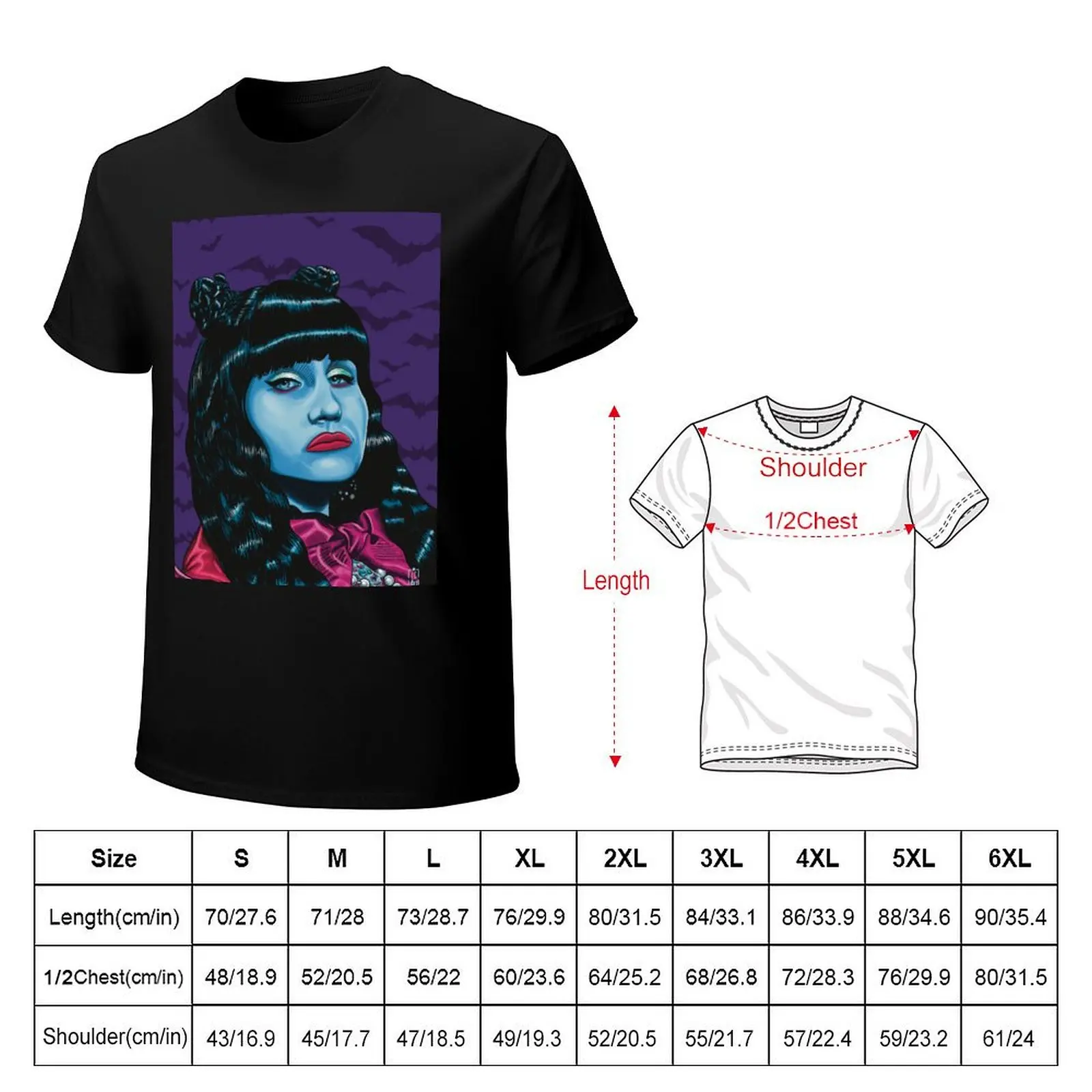 Nadja, What We Do In The Shadows. T-Shirt Sweat Absorbing Sports Tee Shirt