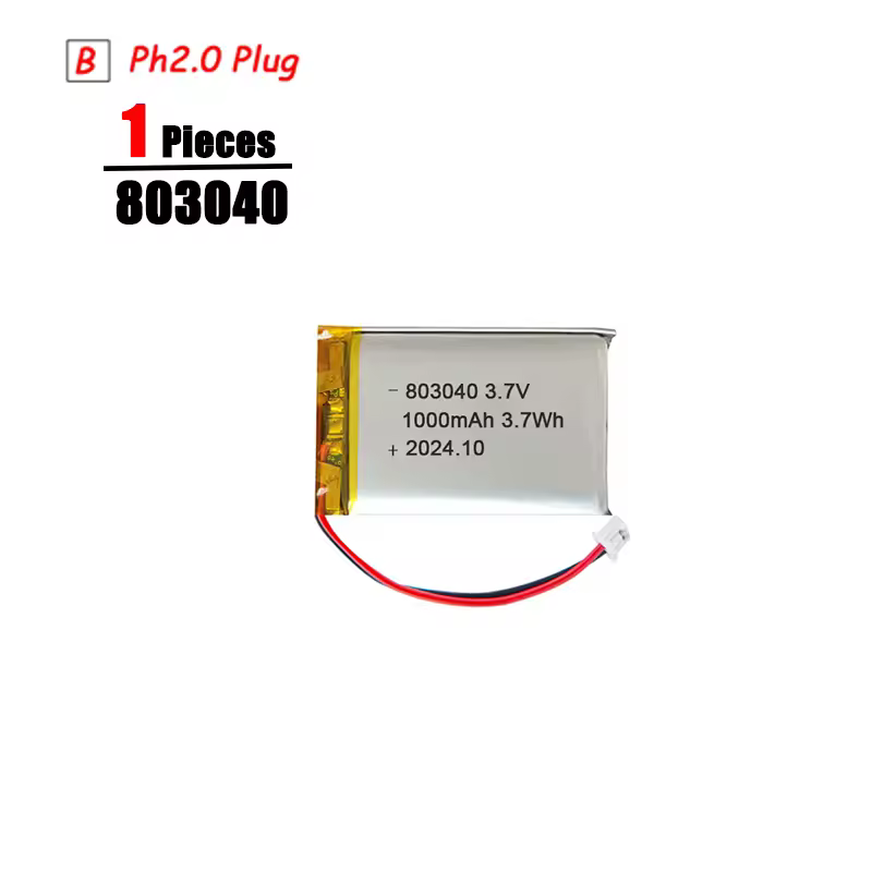 3.7V Lipo Battery Ph2.0 Plug Rechargeable Lithium Battery 3.7V For PS4 Humidifiers GPS Navigation  Bluetooth Speaker MP3 MP4 - Image 15