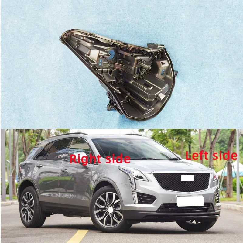 

Headlight Base for Cadillac XT5 2016 2017 2018 2019 2020 2021 2022 Headlamp House Car Rear Base Front Auto Headlight Back House