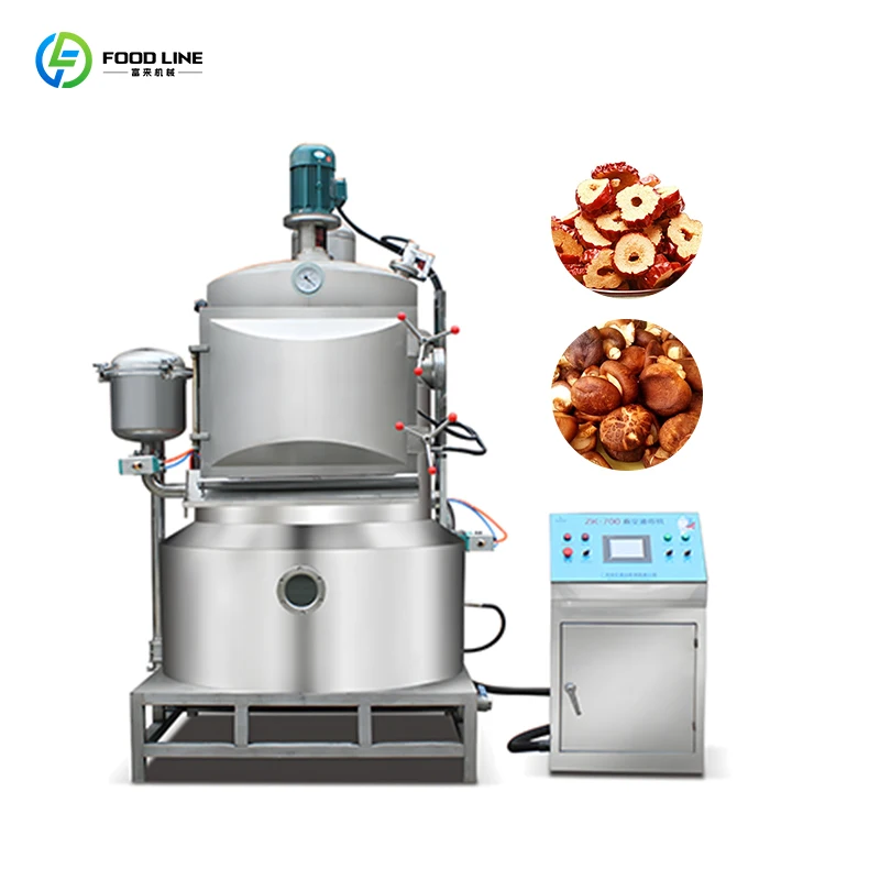 High Efficiency  Food Processing Professional Vacuum Fryer Machine Food Safe Material Healthy Cooking Home Vacuum Fryer Machine