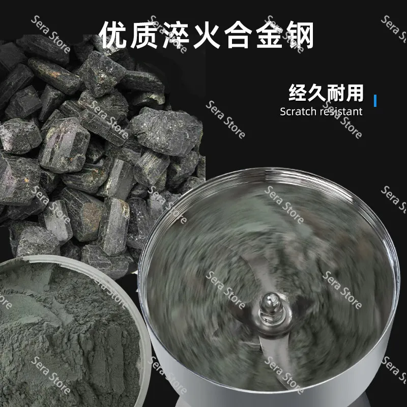 Laboratory Sample Preparation Small Solid Crusher Ore Powder Grinding Mill Industrial Pulverizer for Mineral Rock Testing