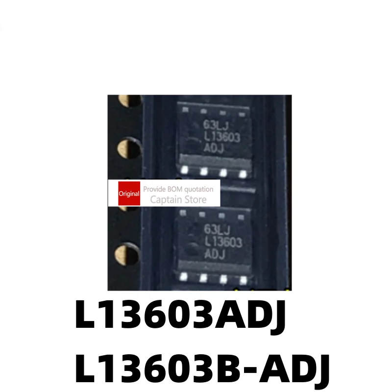 5PCS LV13603AMRX-ADJ L13603ADJ LV13603BMRX-ADJ L13603B-ADJ SOP8