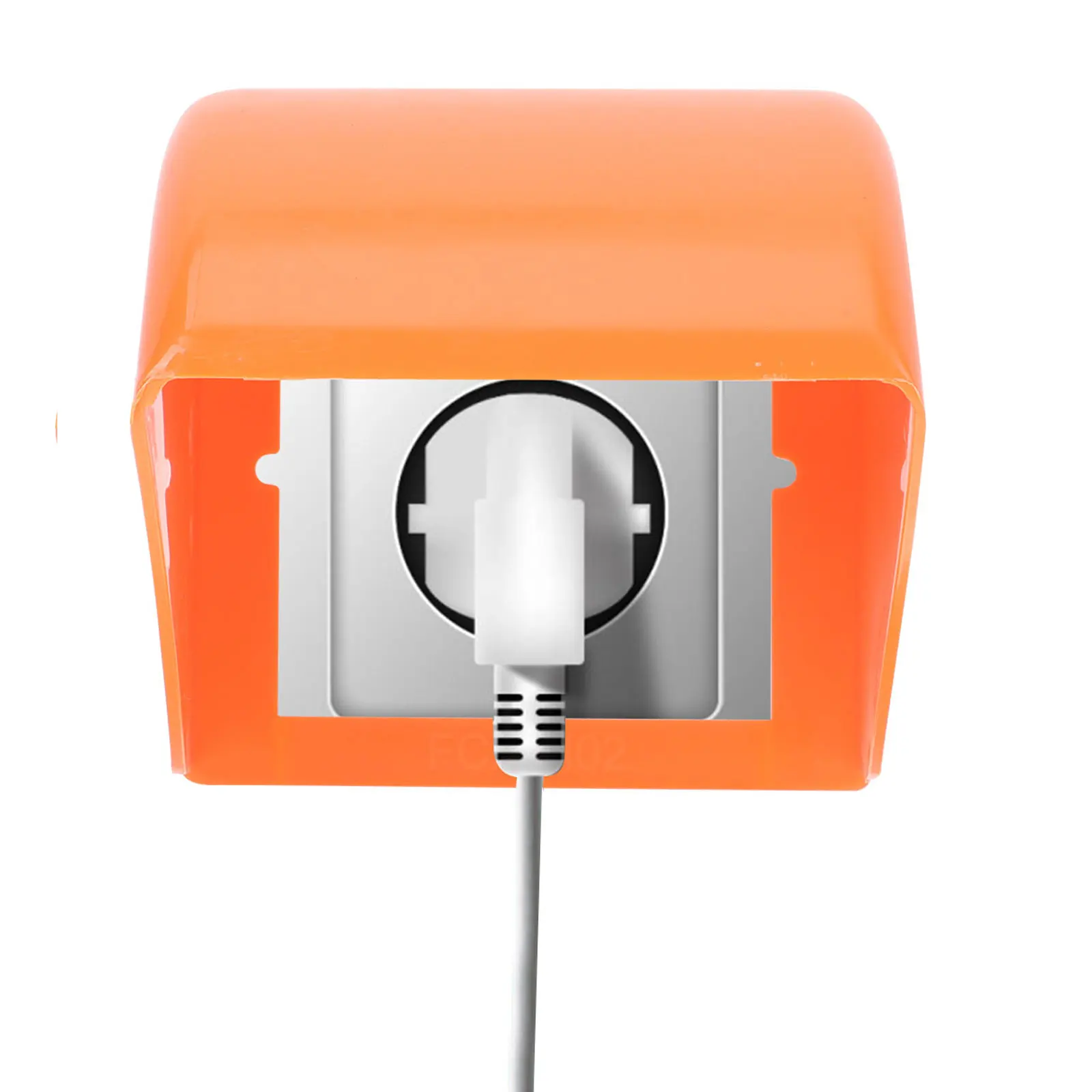 

4Pcs Socket Cover Waterproof Dustproof Outdoor Protector Plastic Material Rain Cover Switch Box Outlet Case Household