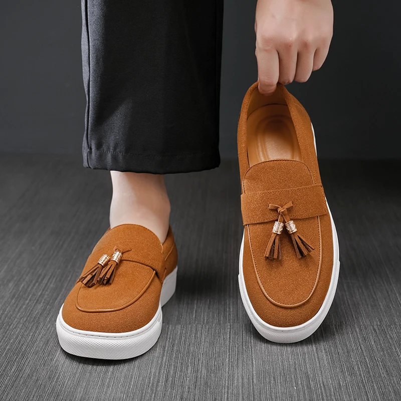 

Men's casual loafers Trendy and comfortable daily style Work or Business 38-48 Outdoor street walking Young shoes plus size